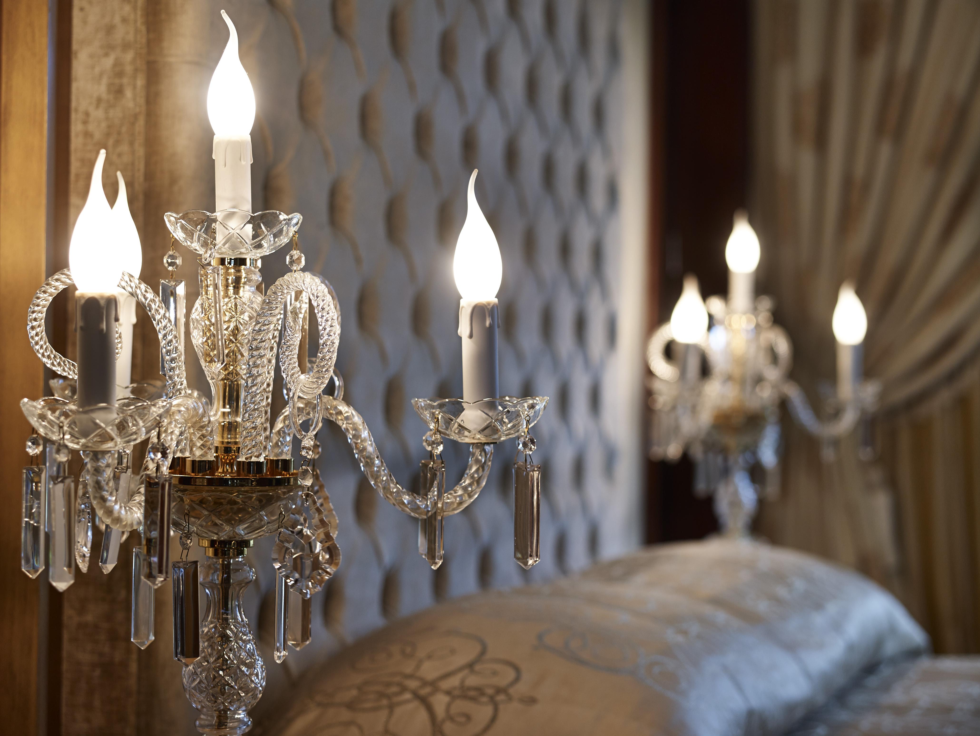 Grand Serai Congress And Spa Ioannina Extérieur photo Wall lights